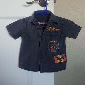 Harley button down 18m